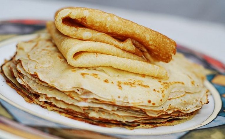 Crepes Con Farina Di Riso E Acqua