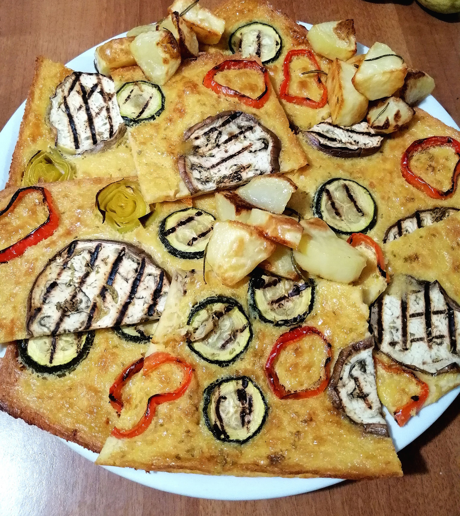 farinata-verdure