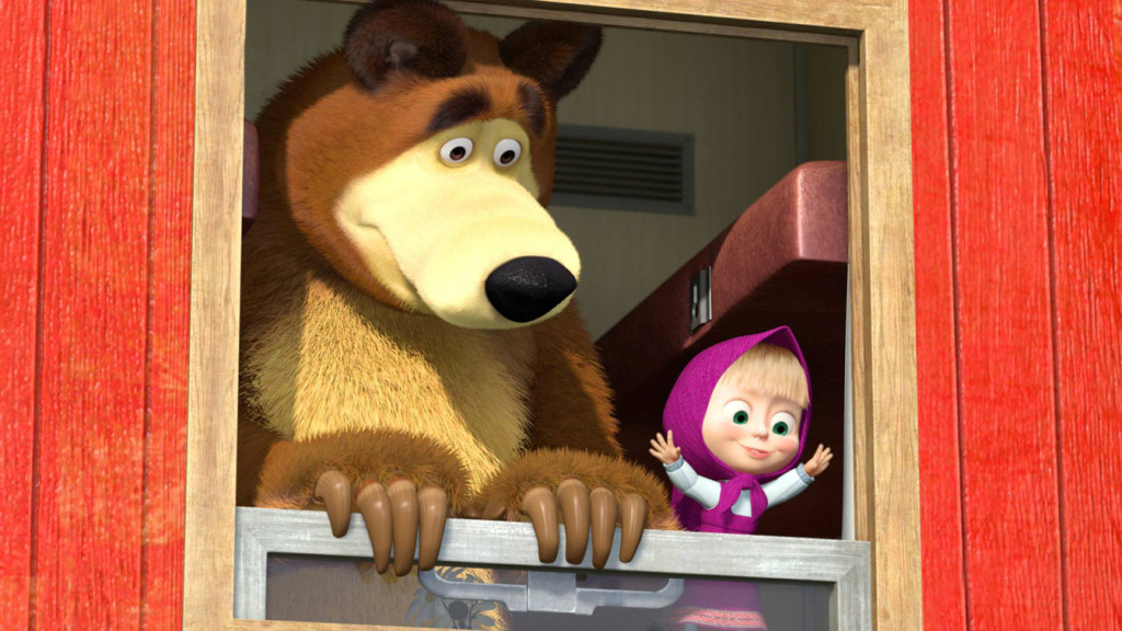 Masha E Orso Il Giorno Del Bucato
