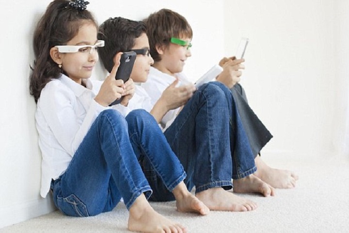 FOURCHEN Occhiali Anti Blu Per Bambini Occhiali Per Computer, Occhiali Anti Raggi UV Occhiali Per Computer Occhiali Per Videogiochi Per Bambini (Black-red - Foto 7