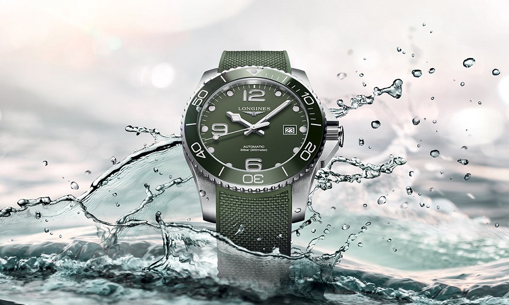 Longines sceglie il verde per i nuovi modelli HydroConquest