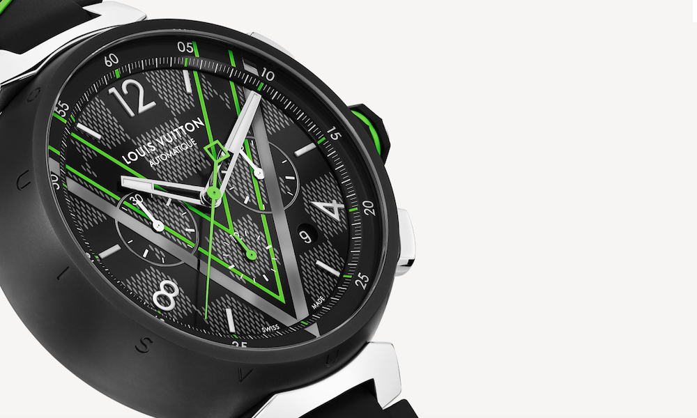 Louis Vuitton lancia il Tambour Damier Graphite Race
