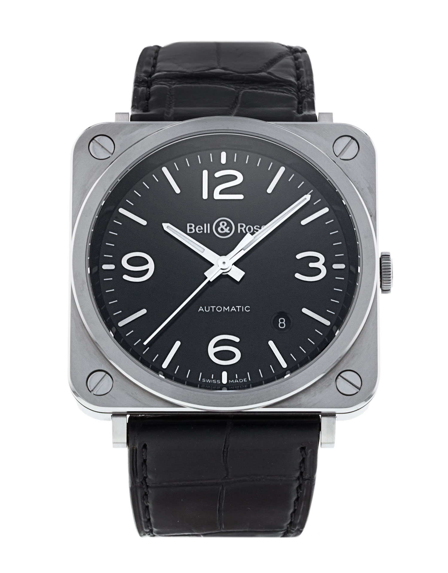 Bell and Ross Aviation - BRS92-BL-ST