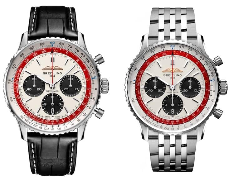 Le due versioni del Breitling Navitimer Boeing 747